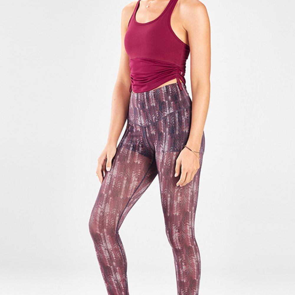Fabletics High-Waisted PureLuxe Mesh Leggings